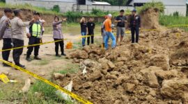 TKP Korban Suyono Tertimbun Tanah.  
