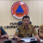 BPBD Pacitan saat pers rilis gempa