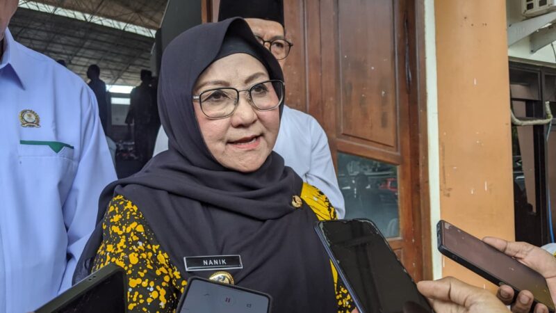 Bupati Magetan Nanik Sumantri.