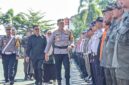 Apel Gelar Pasukan Operasional Kepolisian Terpusat Semeru 2026 Di Halaman Mapolres Magetan.