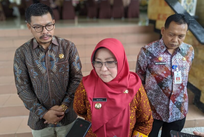 Bupati Magetan Nanik Sumantri.