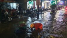 Kondisi Banjir Area Kota Magetan.