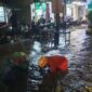 Kondisi Banjir Area Kota Magetan.