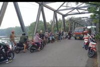 TKP Jembatan Ngujur Desa Goranggareng Taji Kecamatan Nguntoronadi. 