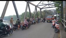 TKP Jembatan Ngujur Desa Goranggareng Taji Kecamatan Nguntoronadi. 