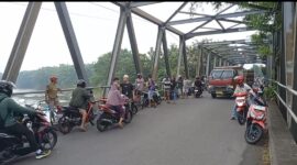 TKP Jembatan Ngujur Desa Goranggareng Taji Kecamatan Nguntoronadi. 