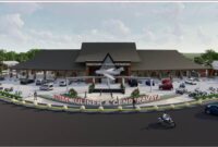 Pusat Jajanan dan Cindermata Magetan di Maospati.