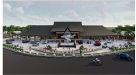 Pusat Jajanan dan Cindermata Magetan di Maospati.