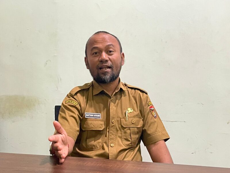 Kepala Dinas Disperkim Ngawi Maftuh Affandy 