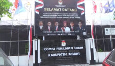 KPU Kabupaten Ngawi. (JTV Bojonegoro).