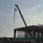 Proyek Pengerjaan Sekolah Rakyat Kabupaten Ngawi. 