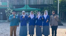 Kapolsek Maospati AKP Vista Dwi Pujiningsih Gelar Police Goes To School