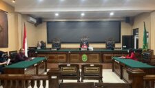 Sidang Perkara Tabungan Lebaran Desa Soco di PN Magetan.