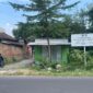 Bangunan Eks Posko Satpol PP Magetan di Jalan Agung Maospati.