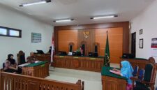 Persidangan Perkara Tabungan Lebaran Desa Soco di PN Magetan.