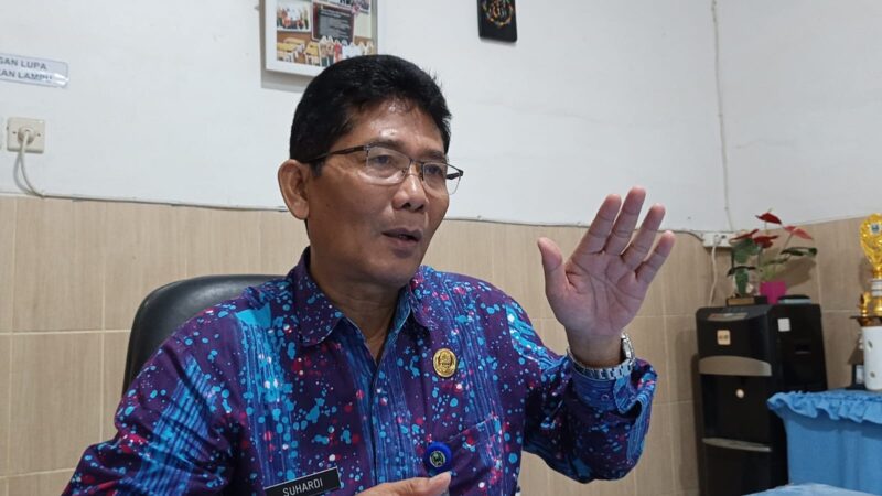 Kepala Dinas Dikpora Kabupaten Magetan, Suhardi. 