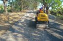 Proses Perbaikan Jalan Oleh Dinas PUPR Magetan. 