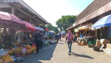 Kondisi Pasar Sayur Magetan.