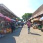 Kondisi Pasar Sayur Magetan. 