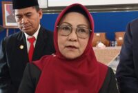 Bupati Magetan Nanik Endang Rusminiarti atau Nanik Sumantri.