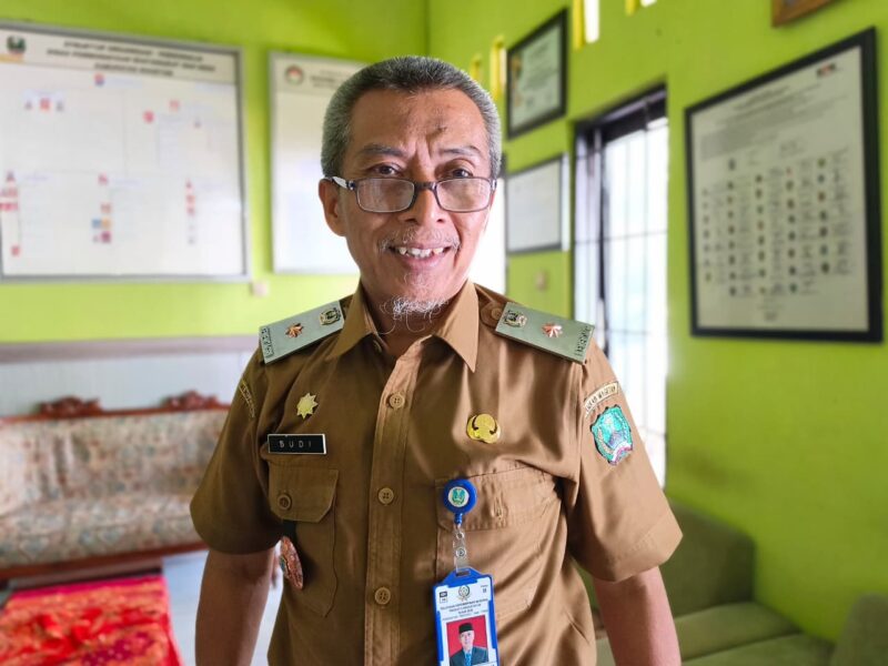 Kepala Dinas PMD Magetan, Parminto Budi Utomo. 