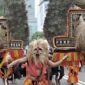 Reog Ponorogo saat tampil di Amerika. 