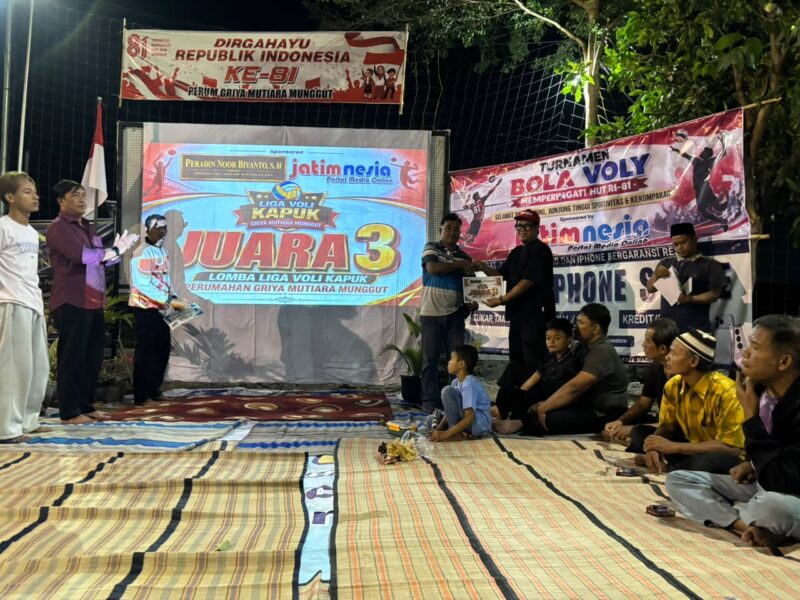 Perayaan HUT Kemerdekaan RI ke-81 Warga Perumahan Griya Mutiara Munggut, Kecamatan Wungu, Kabupaten Madiun 
