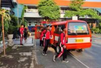 Angkutan Pelajar Gratis Untuk Pelajar Saat Masih Beroperasi. 