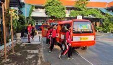 Angkutan Pelajar Gratis Untuk Pelajar Saat Masih Beroperasi.
