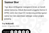 Tangkapan Layar Laman Berita DPRD Jatim.