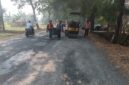 Pemeliharaan jalan Karas - Pelem oleh UPTD PUPR Magetan Wilayah 4 Barat