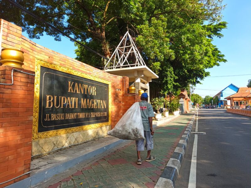 Kantor Bupati Magetan.  