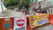 Titik Longsor Di Kawasan Telaga Sarangan
