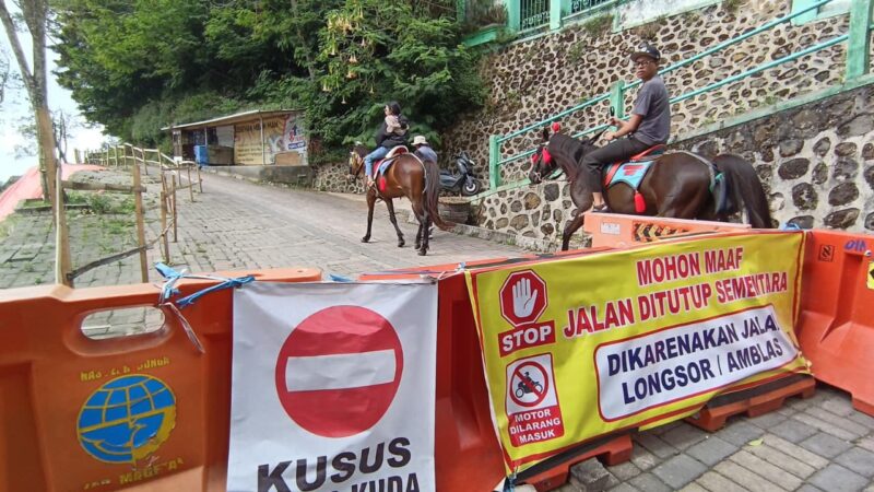 Titik Longsor Di Kawasan Telaga Sarangan