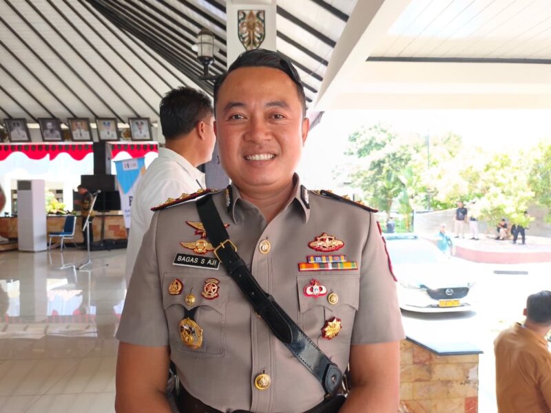 Kapolres Magetan AKBP Bagas Sancoyoning Aji.
