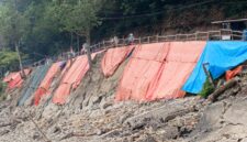 Longsor Talud Di Kawasan Wisata Sarangan