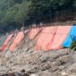 Longsor Talud Di Kawasan Wisata Sarangan