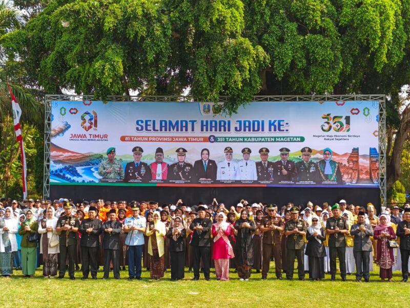 Upacara Peringatan HUT Ke-351 Magetan
