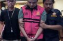 Daniel Sakti Kusuma Wijaya alias Lete saat dijebloskan penjara oleh Penyidik Kejaksaan Negeri Ponorogo.