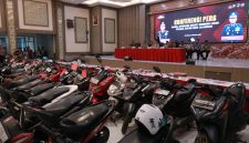 Barang Bukti Kejahatan Diamankan Polda Jatim