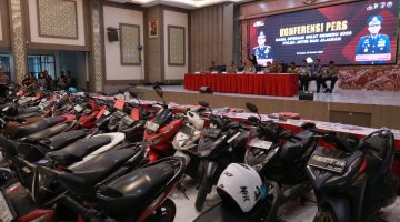 Barang Bukti Kejahatan Diamankan Polda Jatim