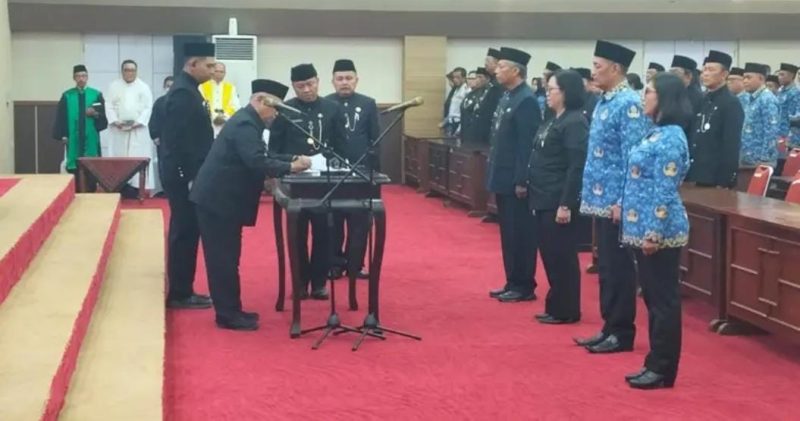 Bupati Blitar Lantik Sejumlah Pejabat Pemkab Blitar
