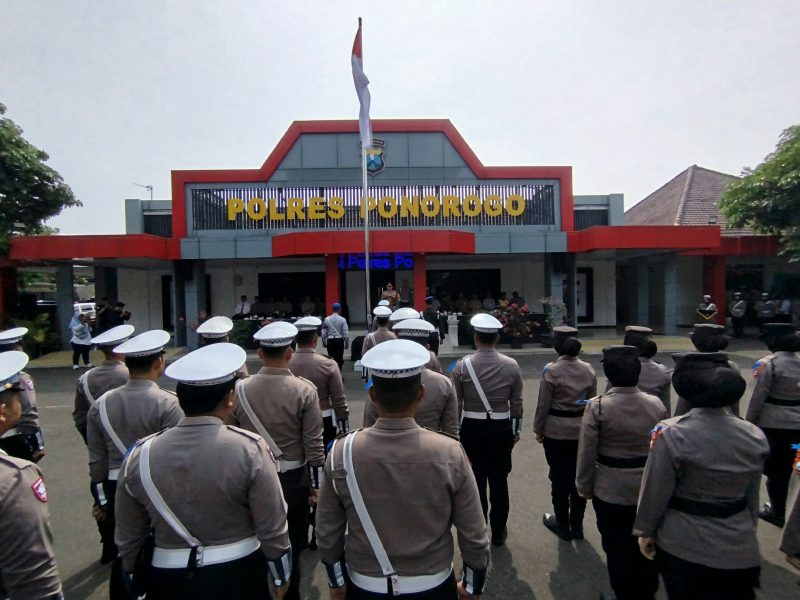 Polres Ponorogo Kerahkan 278 Personel Dalam Operasi Patuh Semeru 2026  