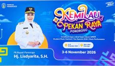 Perhelatan perdana Kemilau Pekan Raya 2026 menyuguhkan hiburan,pameran inovatif dan bazar UMKM.