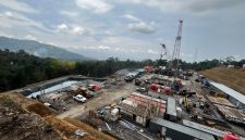 Lokasi pengeboran Geotermal oleh PT Bakrie Dharmalaya Energi di Dukuh Brambang Rt 01 Rw 01 Desa Gondowido Kecamatan Ngebel.