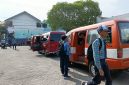  Pelajar Naik Angkutan Untuk Sekolah.